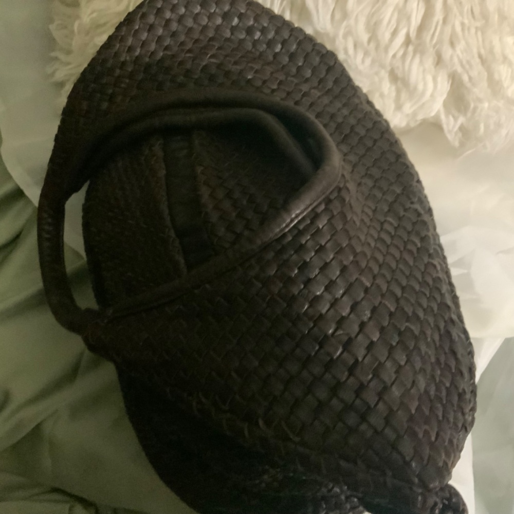 MONSERAT De LUCCA chocolate brown hobo bag - Picture 3 of 7